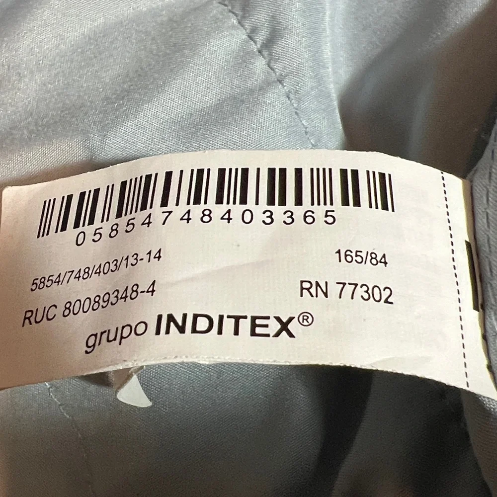 Zara Kids Pastel Blue Varsity Jacket - Picture 4 of 4